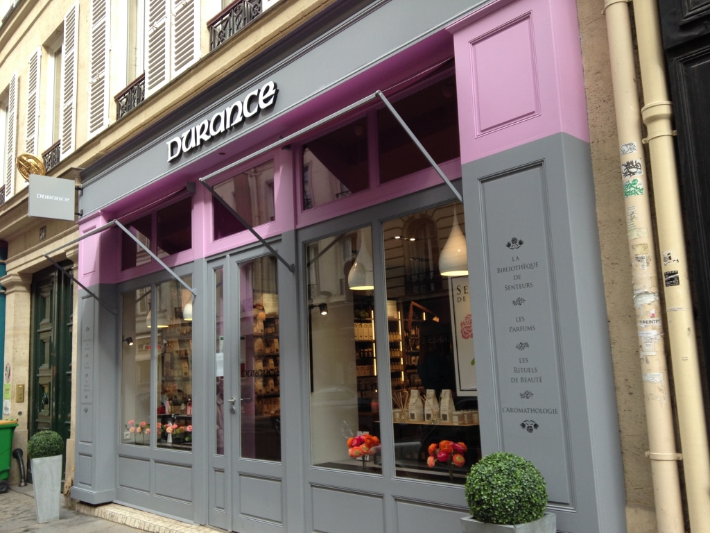 Une boutique Durance à Paris. Photo Sarah Manche