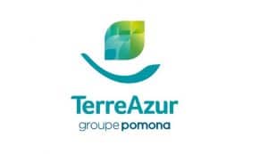 Logo du grossiste alimentaire et poisson frais TerreAzur du Groupe Pomona