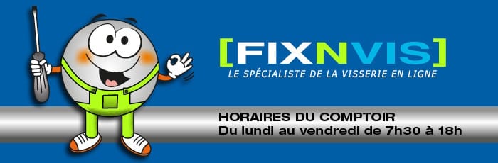 FIXNVIS : la référence pour l’achat de visserie en ligne