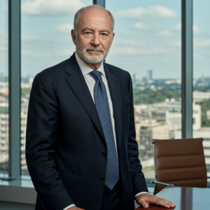 homme ressemblant à jean-charles naouri ancien patron du groupe Casino